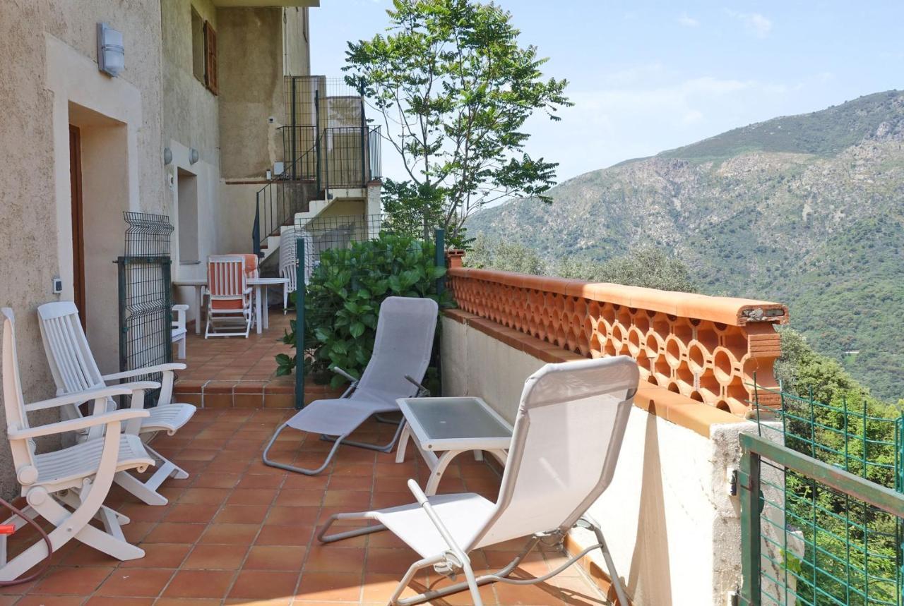 Casa Nepita Sur Vue Grandiose Lejlighed Santa-Lucia-di-Tallano Eksteriør billede